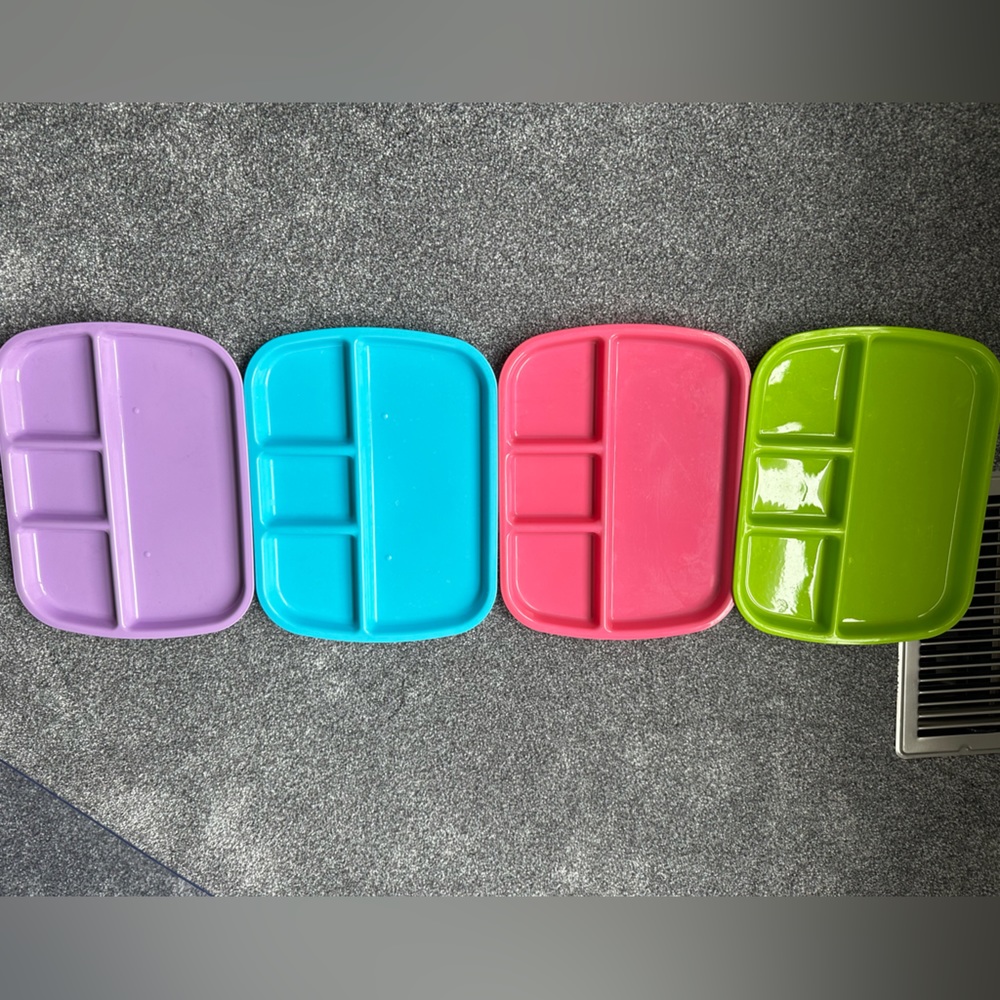 Multicolor Serving Trays